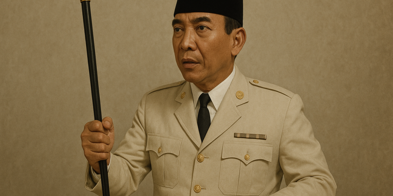 TONGKAT KOMANDO BUNG KARNO: SIMBOL KEKUATAN DAN AURA GAIB SANG PEMIMPIN