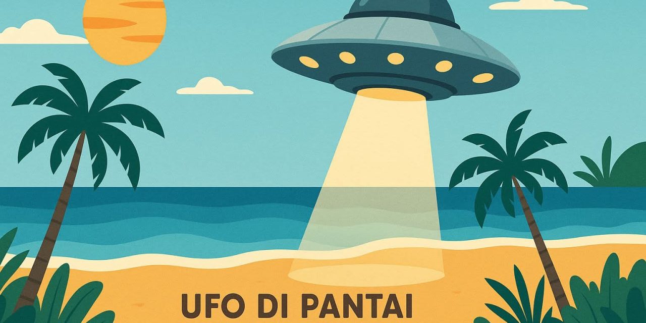 UFO DI LANGIT CILAMAYA: JEJAK MAKHLUK LANGIT DI ATAS SAMUDRA