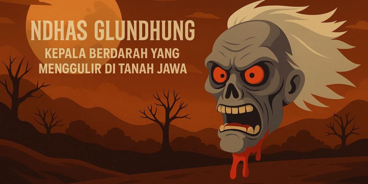 NDHAS GLUNDHUNG: KEPALA BERDARAH YANG MENGGULIR DI TANAH JAWA
