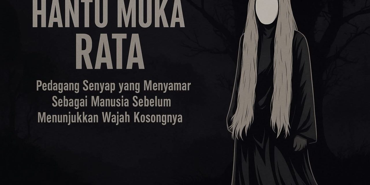 HANTU MUKA RATA: Wajah Kosongnya Siap Meneror Hari-Harimu
