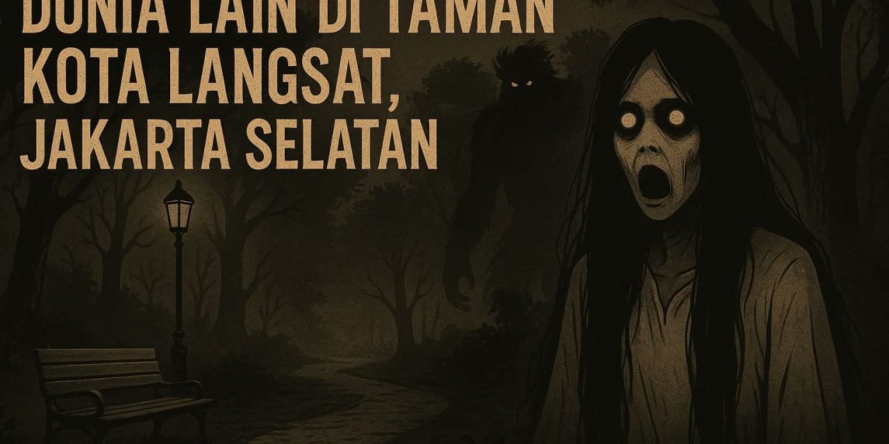 DUNIA LAIN DI TAMAN KOTA LANGSAT, JAKARTA SELATAN