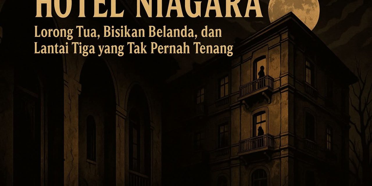 HOTEL NIAGARA: Lorong Tua, Bisikan Belanda, dan Lantai Tiga yang Tak Pernah Tenang